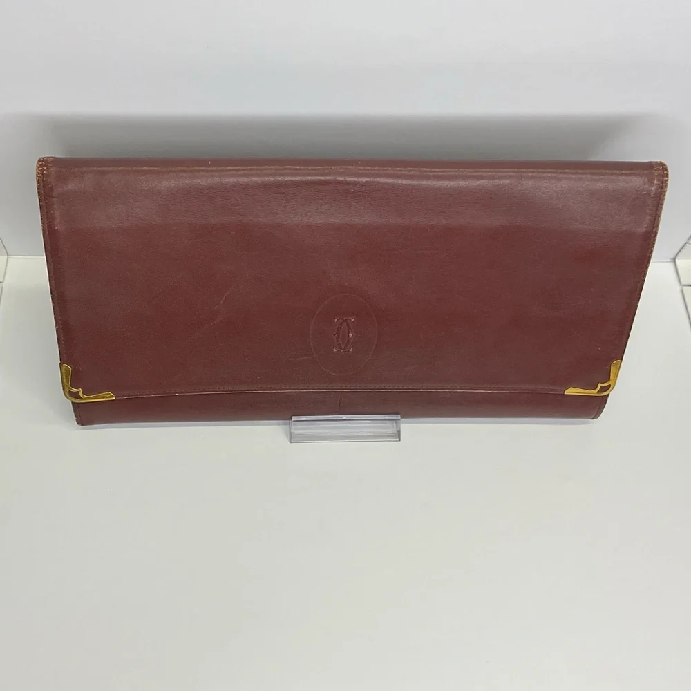 Cartier Vintage Burgundy Leather Organizer - Picture 13 of 13